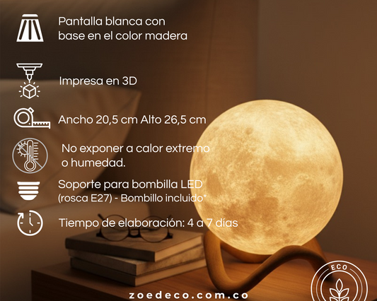 Lámpara Luna