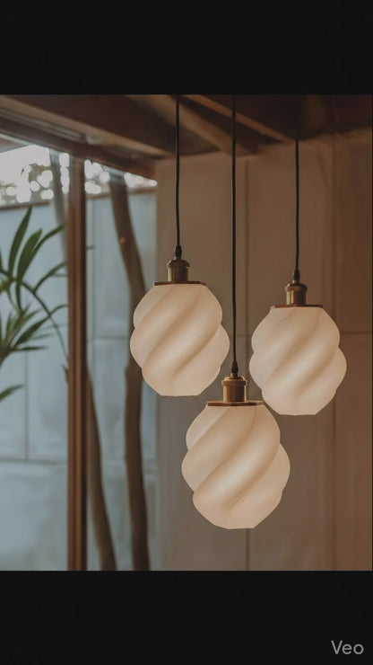 Lámpara Nube colgante